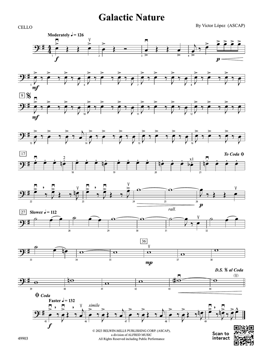 Galactic Nature: Cello