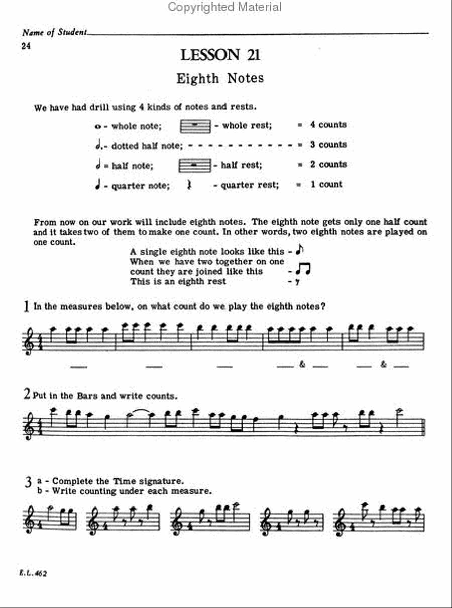 Note Spellers Concert Band Methods scores gallery preview page 4