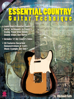Book cover for Essential Country Guitar Technique