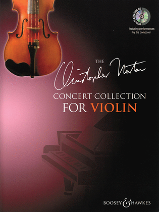 Book cover for The Christopher Norton Concert Collection for Violin