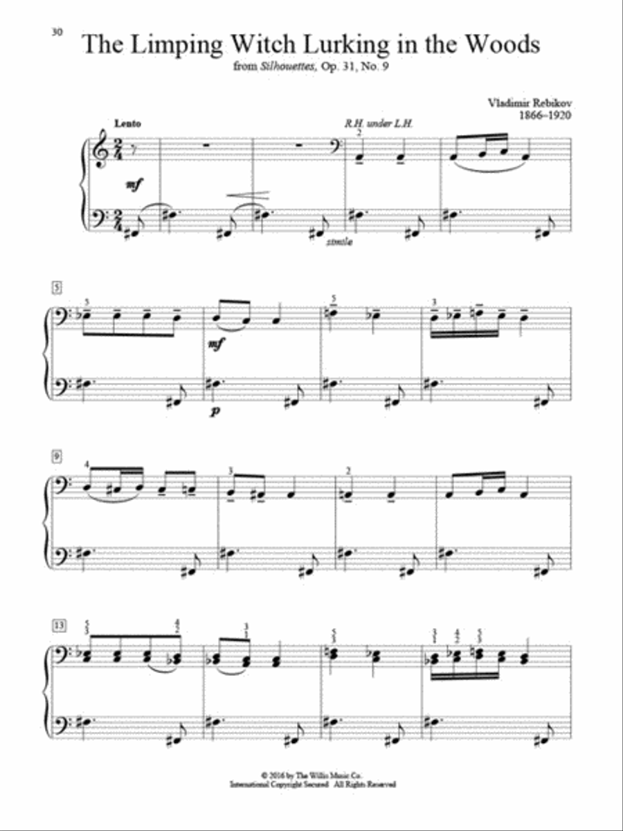 Classical Piano Solos – Second Grade Easy Piano scores gallery preview page 5