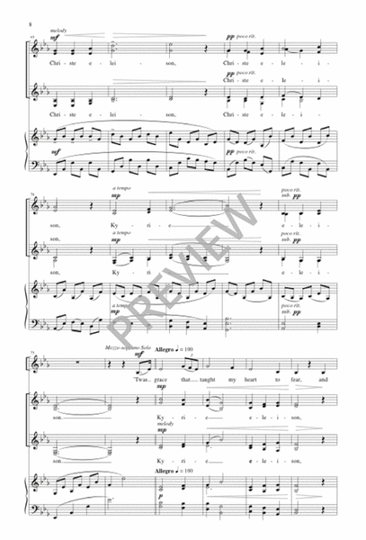Choral Reflection on Amazing Grace - SSAA edition image number null