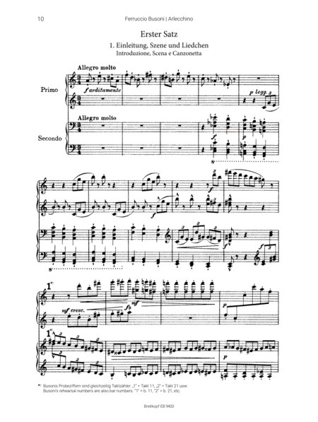 Arlecchino Op. 50 K 270
