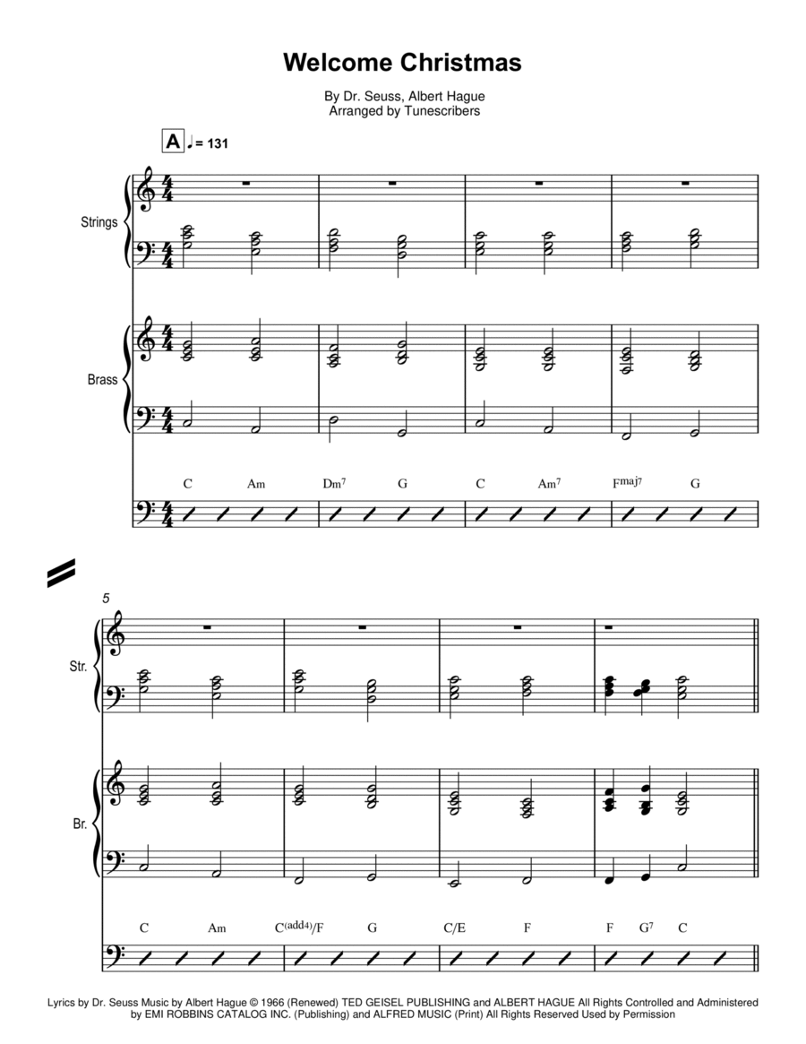Welcome Christmas Choir scores gallery preview page 1