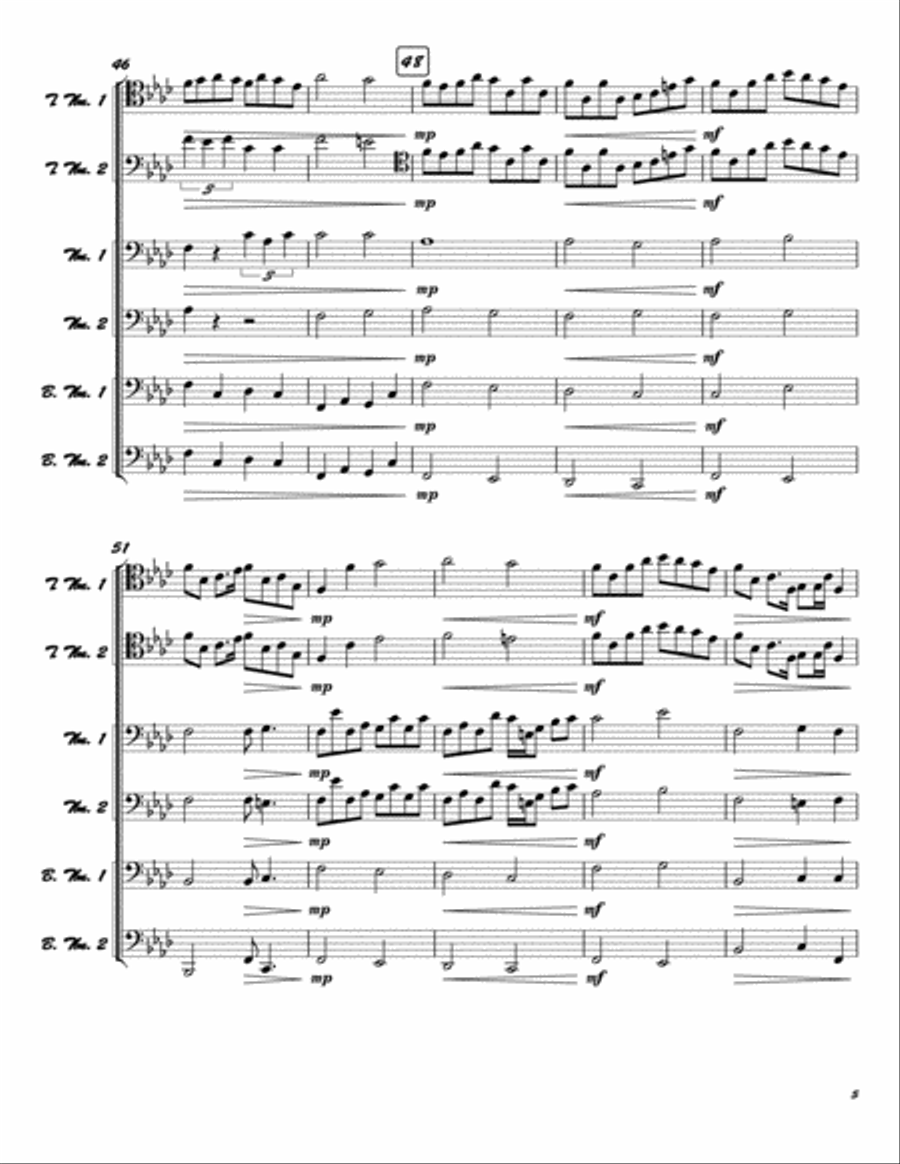 At Dusk At Dusk Small Ensemble scores gallery preview page 5