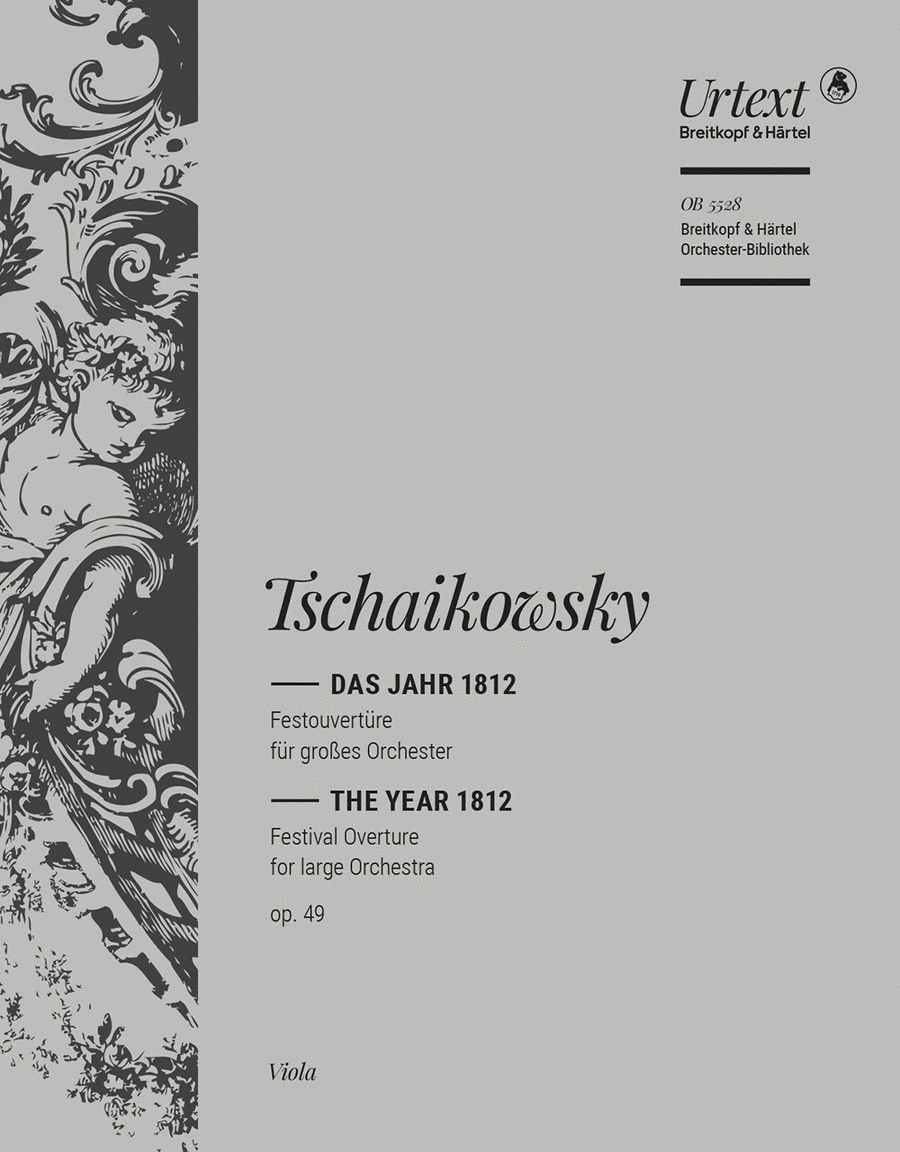 The Year 1812 Op. 49 Orchestra scores gallery preview page 1
