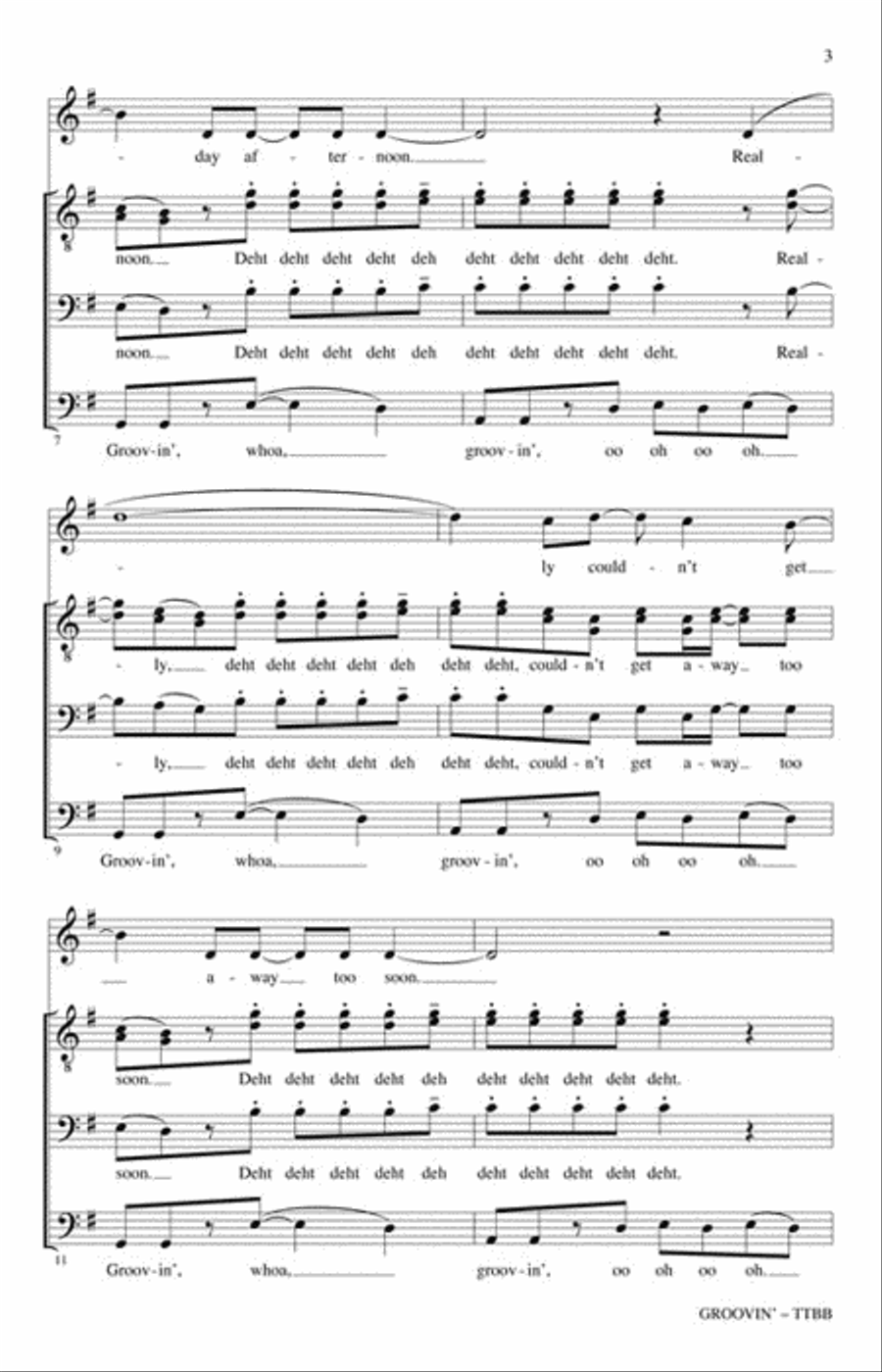 Groovin' TTBB scores gallery preview page 3
