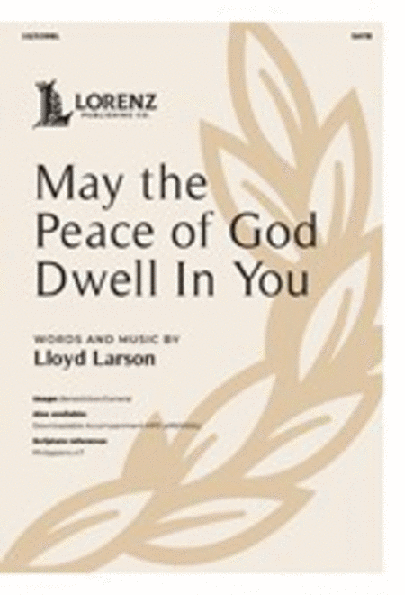 May the Peace of God Dwell In You