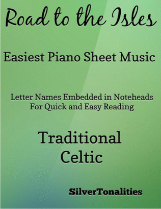 Book cover for The Road to the Isles Easy Piano Sheet Music