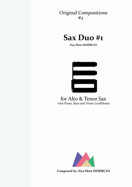 Sax Duo #1 for Alto & Tenor image number null
