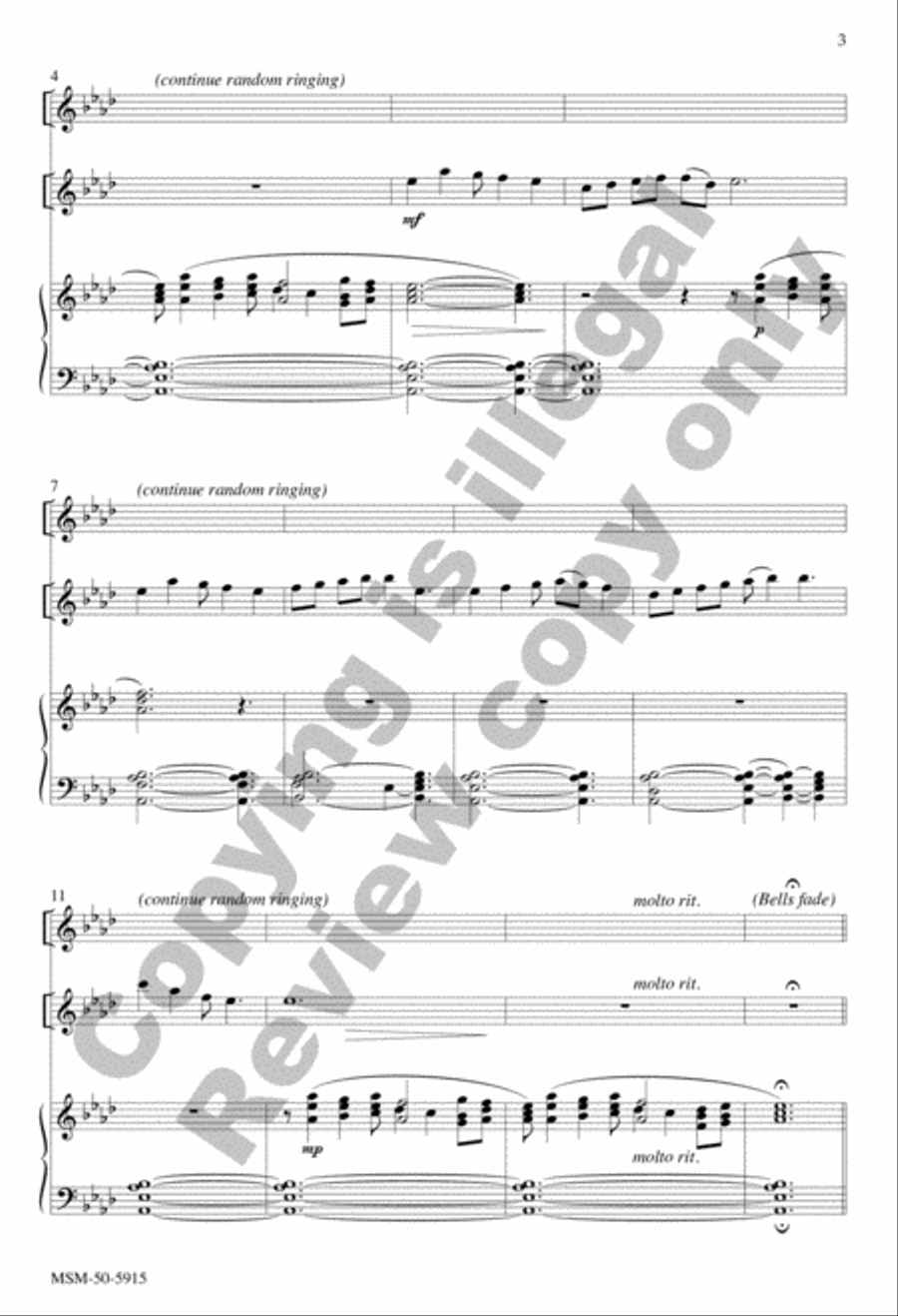 Christ, Mighty Savior 4-Part scores gallery preview page 3