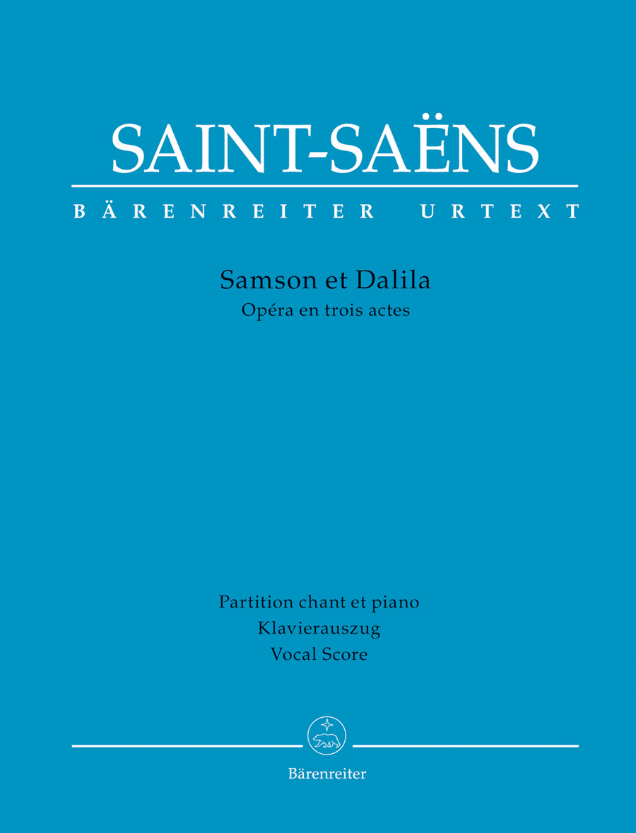 Samson et Dalila 4-Part scores gallery preview page 1