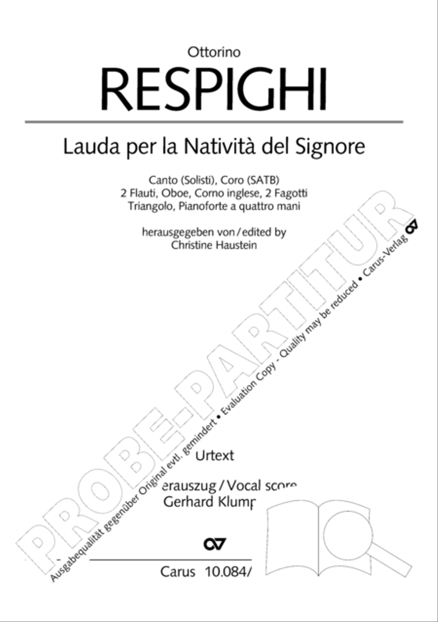 Lauda per la Nativita del Signore Divisi scores gallery preview page 2