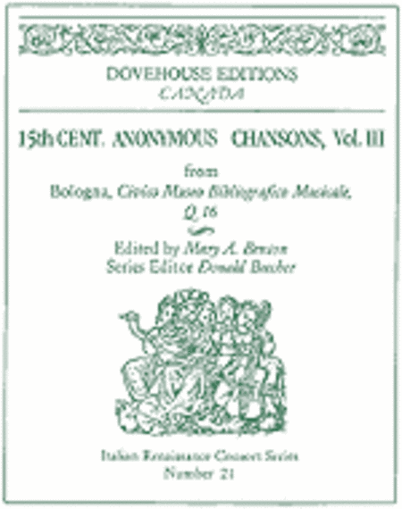 15th Anonymous Chansons, Vol. III