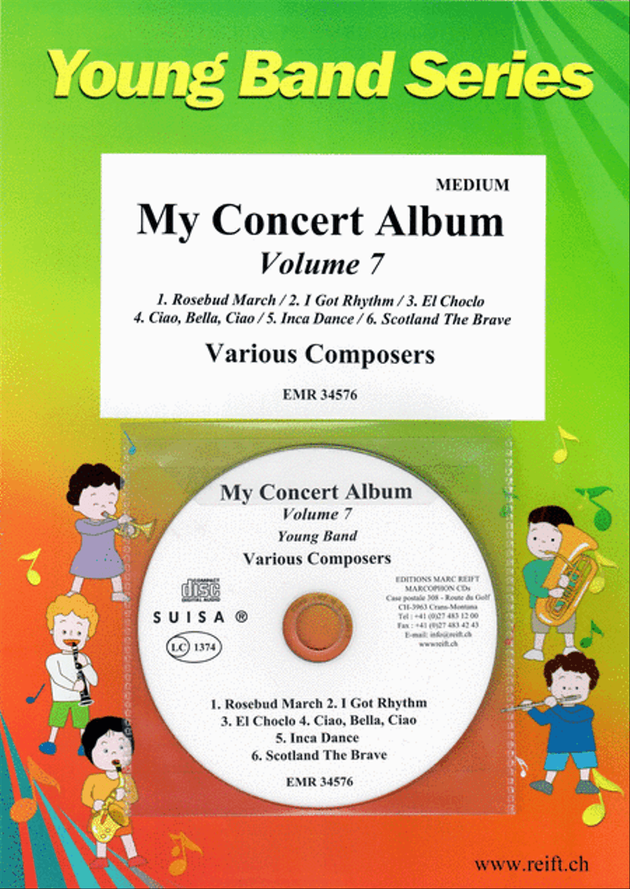 My Concert Album Volume 7 Concert Band scores gallery preview page 1