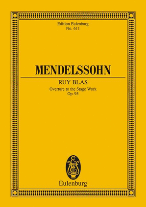 Book cover for Ruy Blas, Op. 95