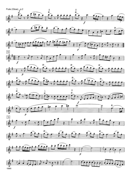 Eine Kleine Nachtmusik/Mvt. 1 Allegro - Flute