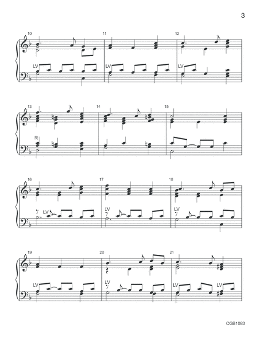 We Gather Together Handbell Choir scores gallery preview page 3