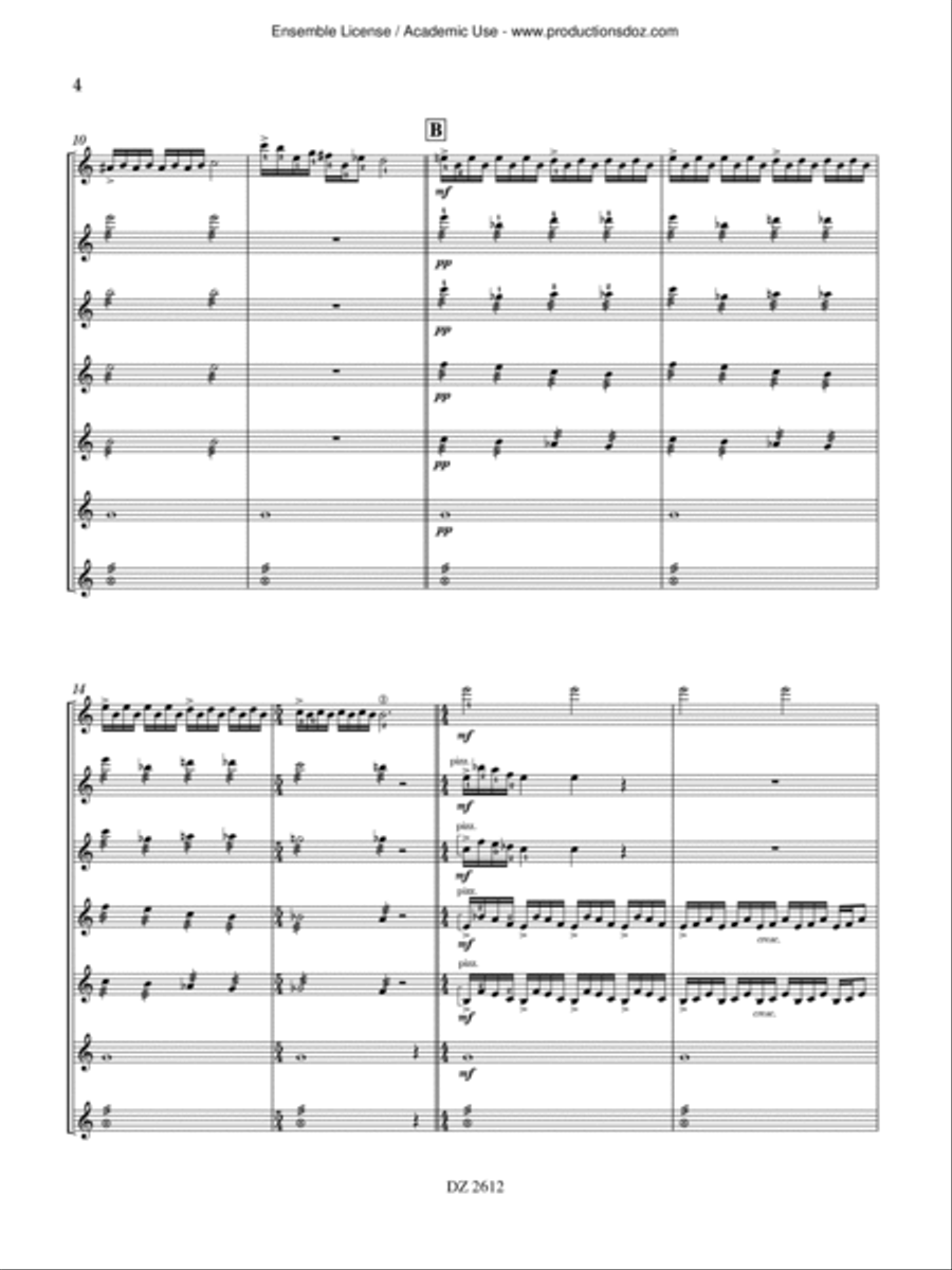 Effets mer Classical Guitar scores gallery preview page 4