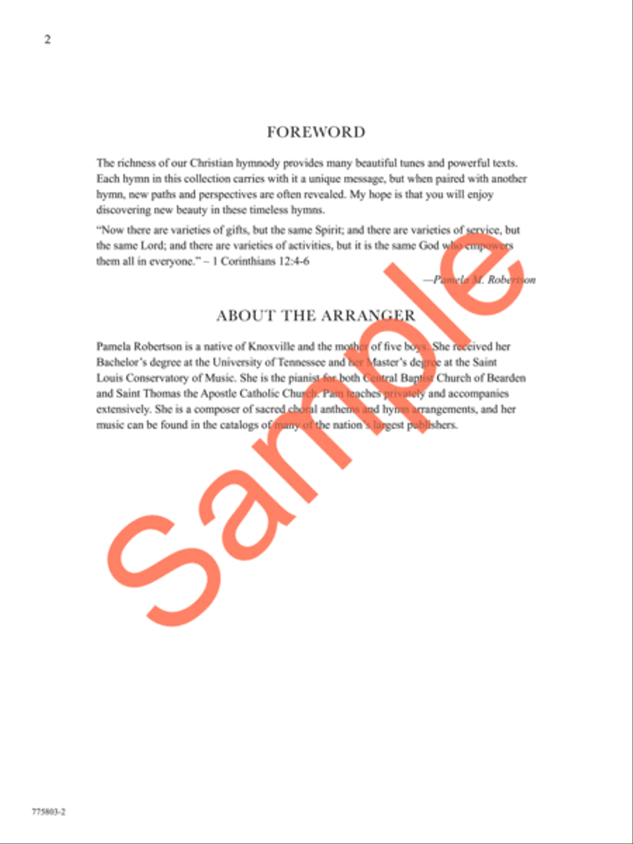 My Joy and My Rest Piano Solo scores gallery preview page 3