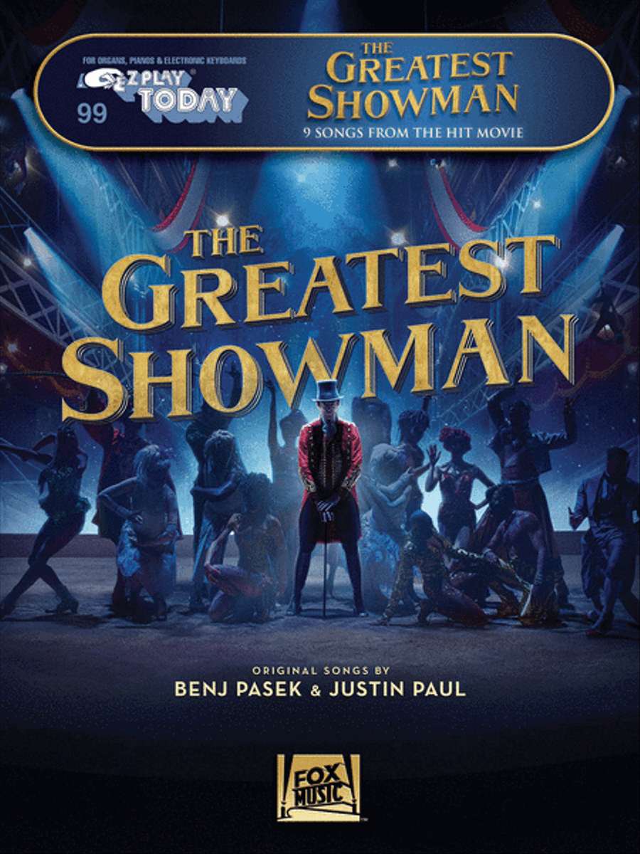 The Greatest Showman Electronic Keyboard scores gallery preview page 1