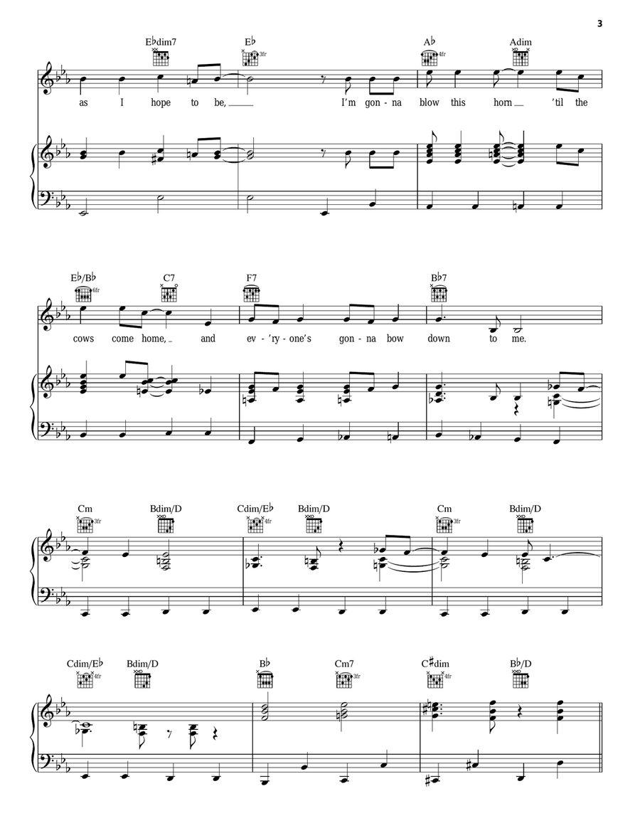 When We're Human When We're Human Piano, Vocal, Guitar scores gallery preview page 3