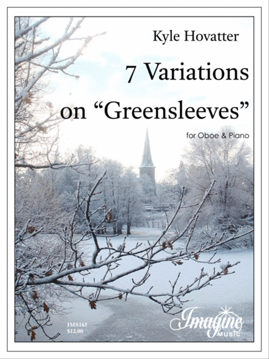 7 Variations on Greensleeves Piano Accompaniment scores gallery preview page 2