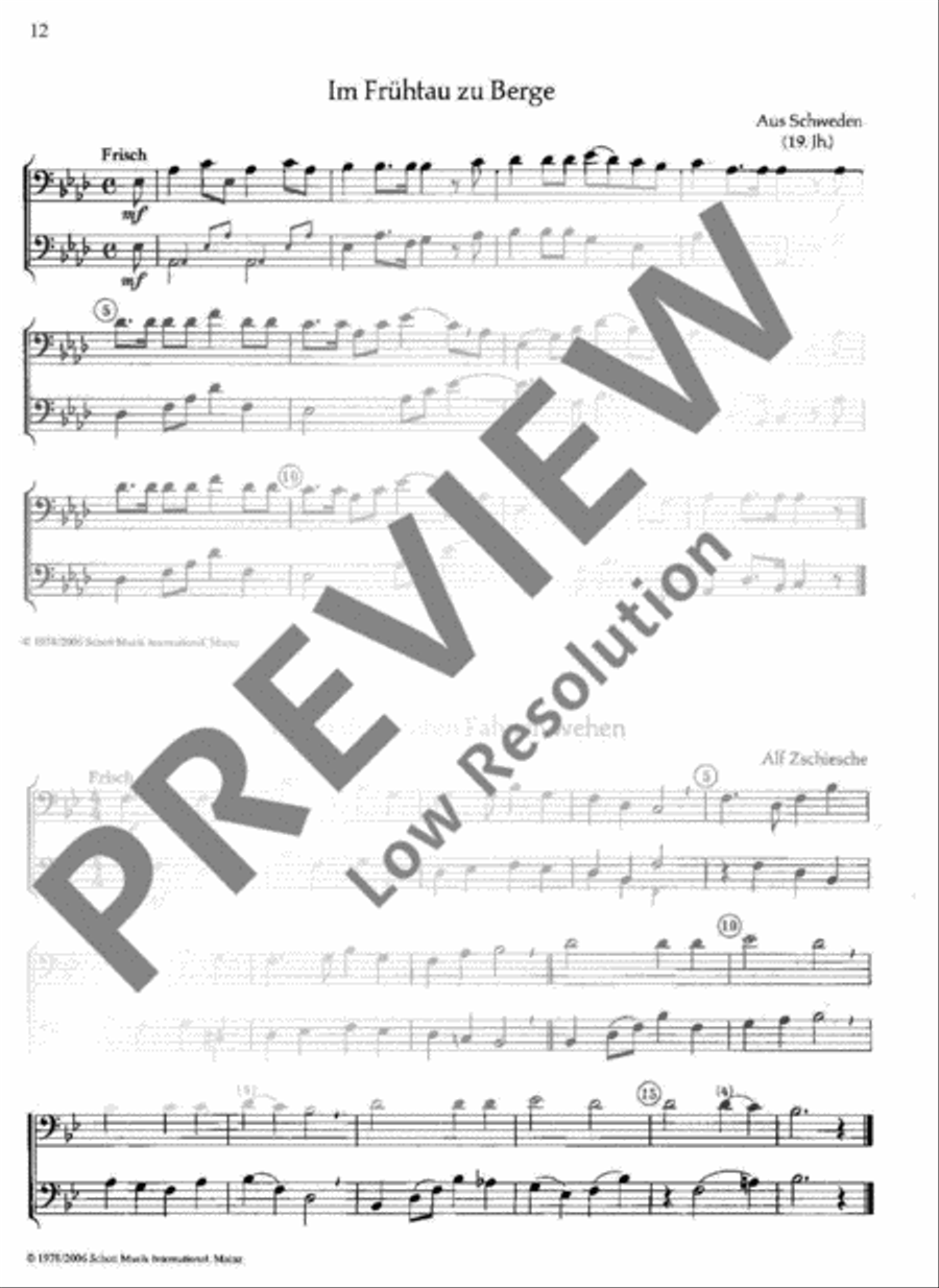 International Folksongs Bassoon scores gallery preview page 13