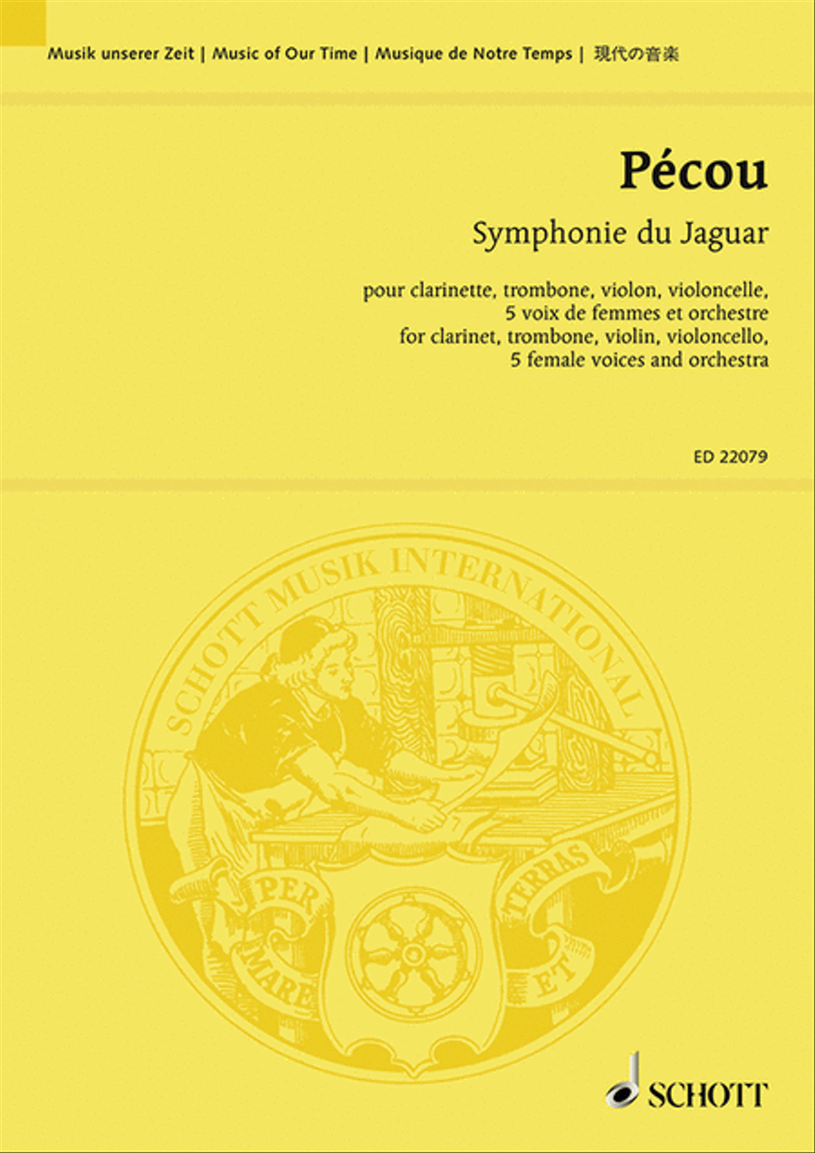 Symphonie du Jaguar Women's Choir scores gallery preview page 1