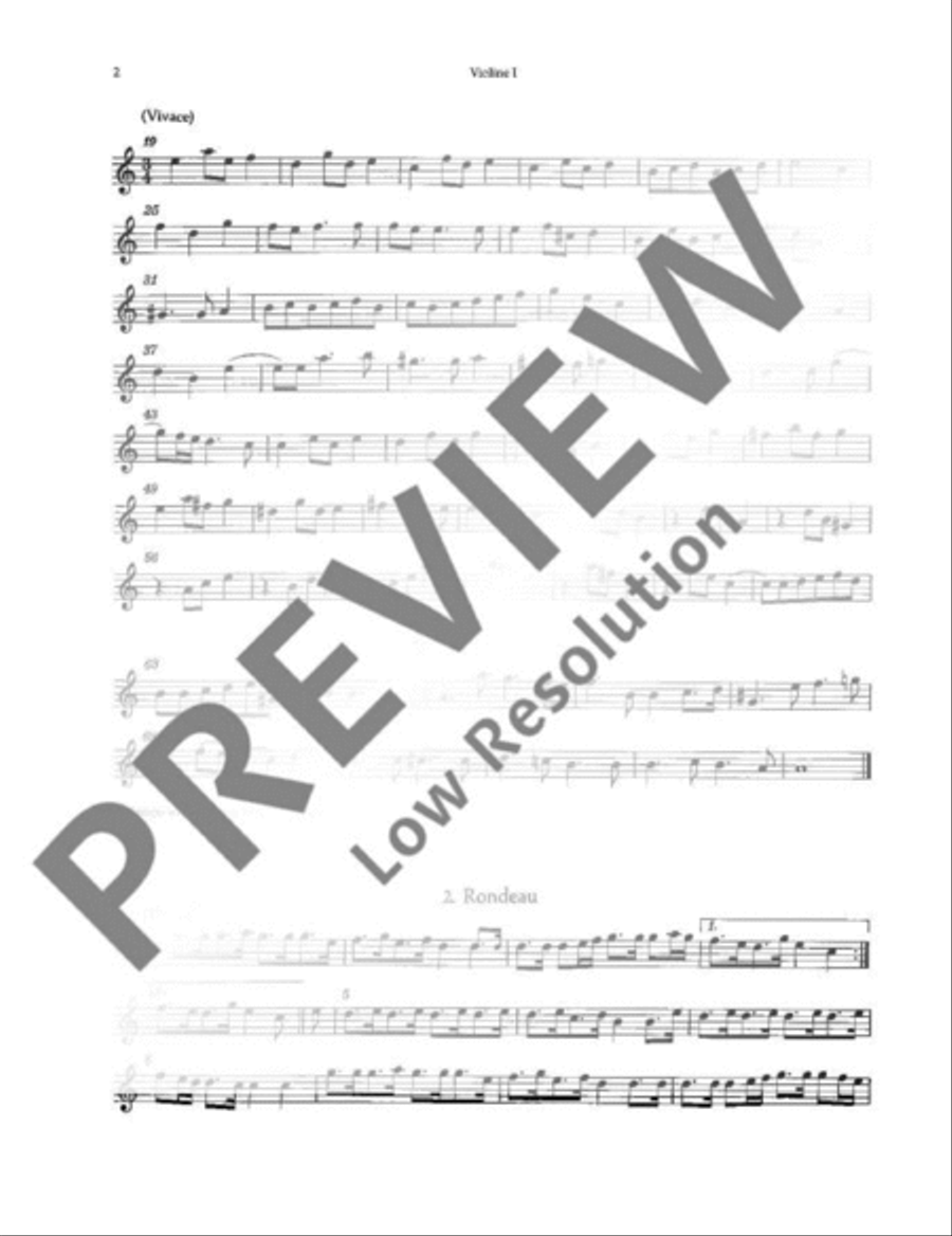 Old-Bachelor-Suite Chamber Orchestra scores gallery preview page 4