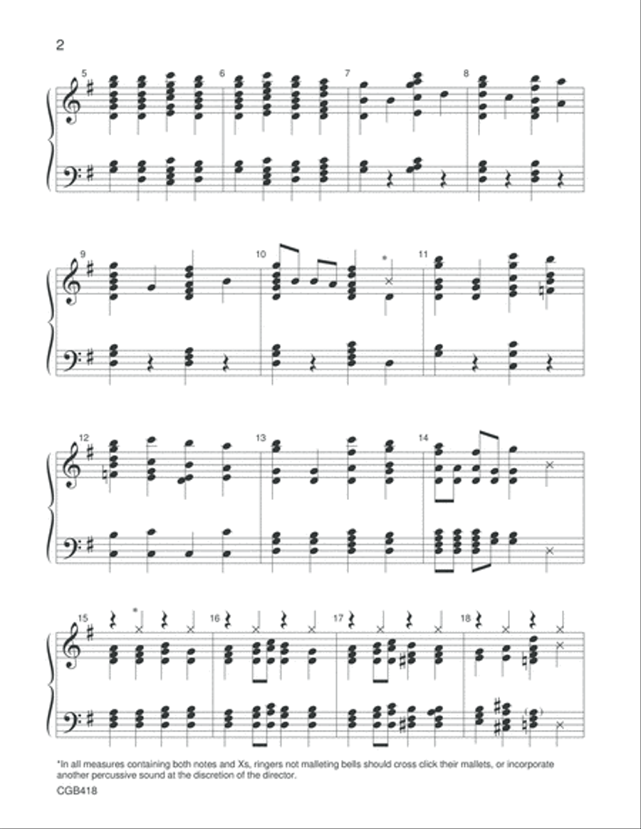 Joyful, Joyful (2 or 3 octaves) 3-Octaves scores gallery preview page 2