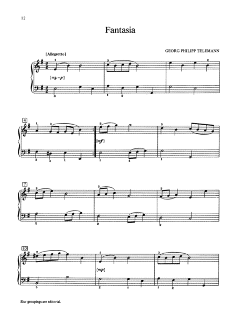 Essential Keyboard Repertoire, Volume 1 Piano Solo scores gallery preview page 7