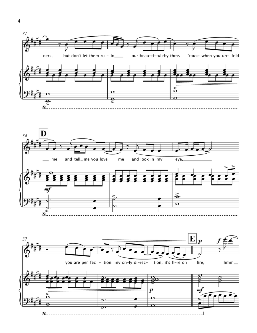 Fire On Fire Flute Solo scores gallery preview page 6