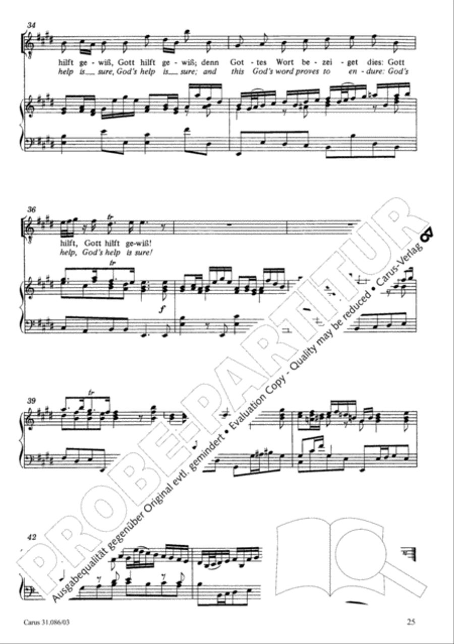 Truly, truly I say to you (Wahrlich, wahrlich, ich sage euch) 4-Part scores gallery preview page 26