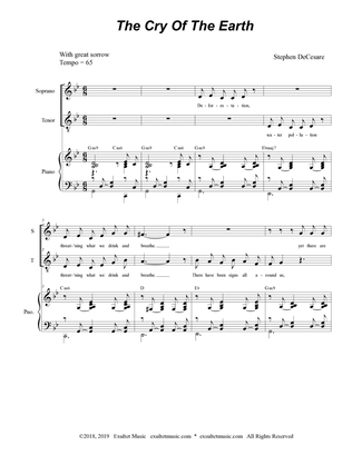 The Cry Of The Earth (Duet for Soprano and Tenor Solo)