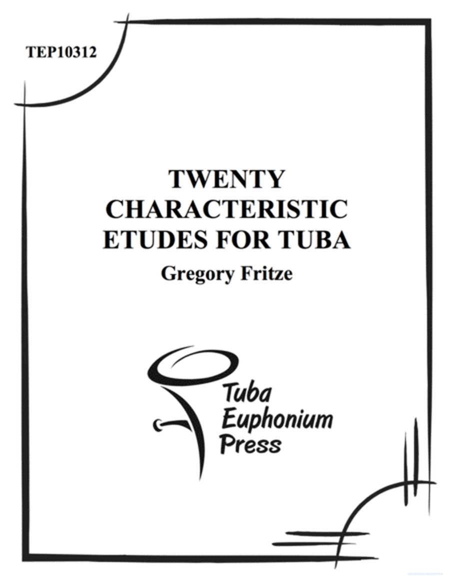 Twenty Characteristic Etudes