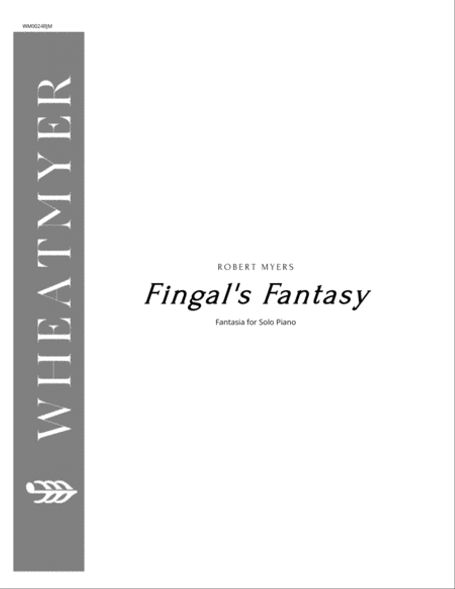 Fingal's Fantasy Piano Solo scores gallery preview page 1