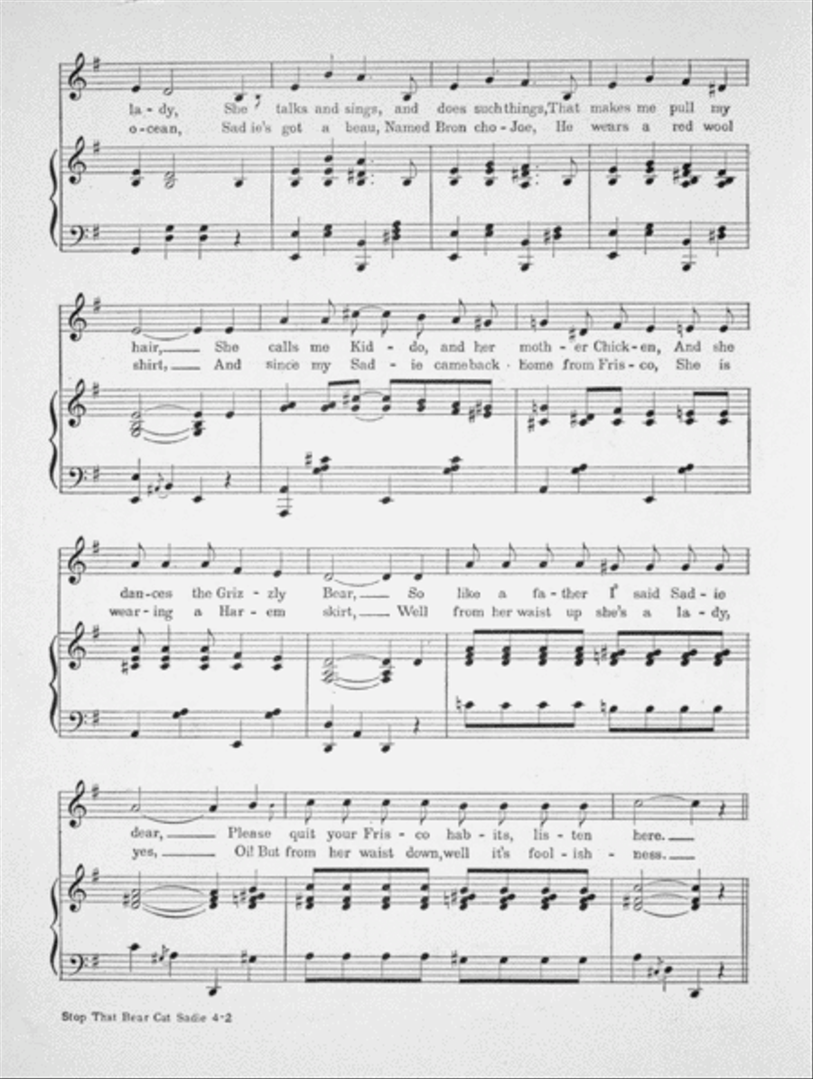 Stop That Bearcat Sadie Voice scores gallery preview page 3