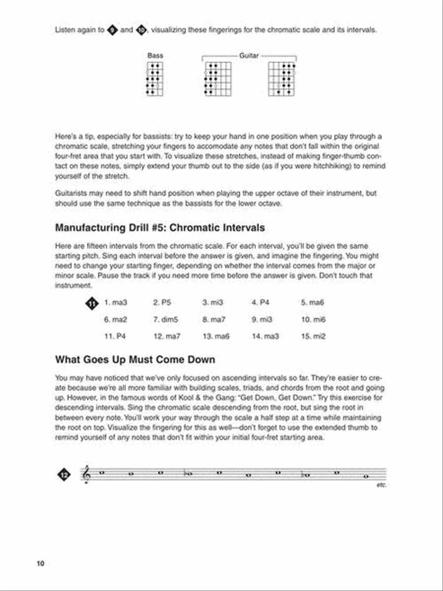 Ultimate Eartraining For Guitar and Bass Collection / Songbook scores gallery preview page 7