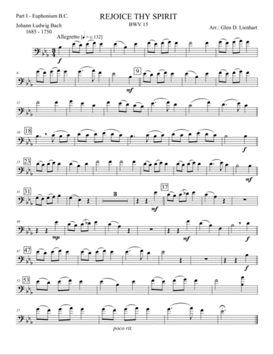 Rejoice Thy Spirit Rejoice Thy Spirit Brass Ensemble scores gallery preview page 6