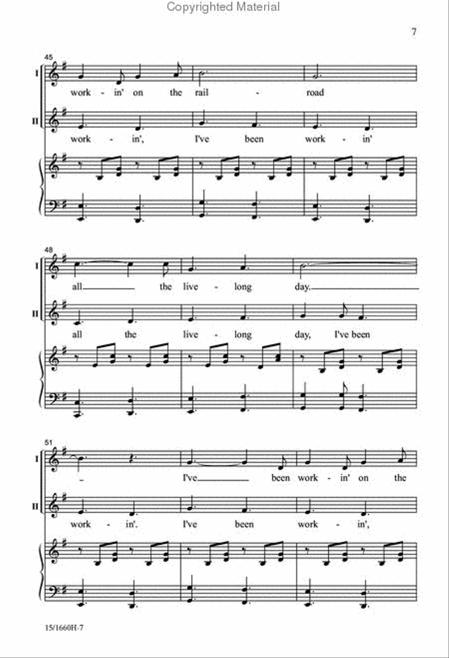 On the Railroad 3-Part scores gallery preview page 7