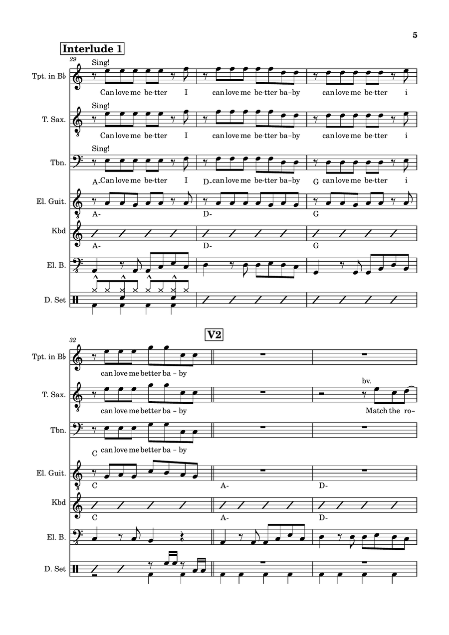 Flowers Voice scores gallery preview page 5