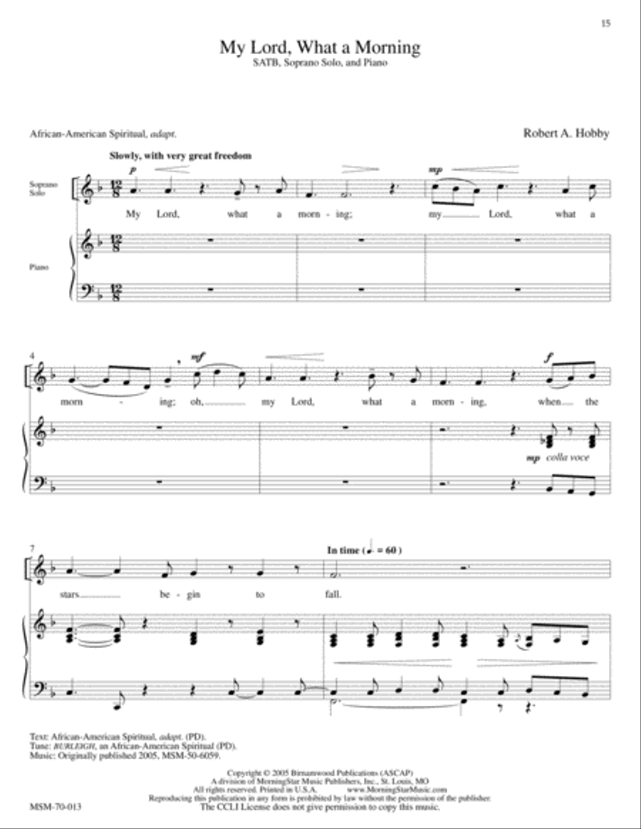 Holy Light: A Candlelight Service of Carols 4-Part scores gallery preview page 8