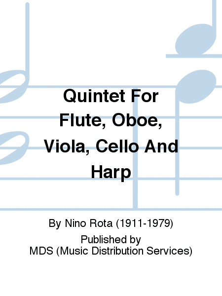 Quintet for Flute, Oboe, Viola, Cello and Harp