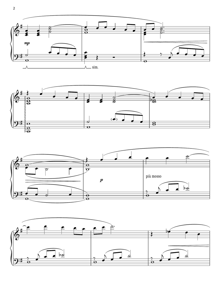 Polovetsian Dances [Jazz version] (arr. Phillip Keveren) Piano Solo scores gallery preview page 2