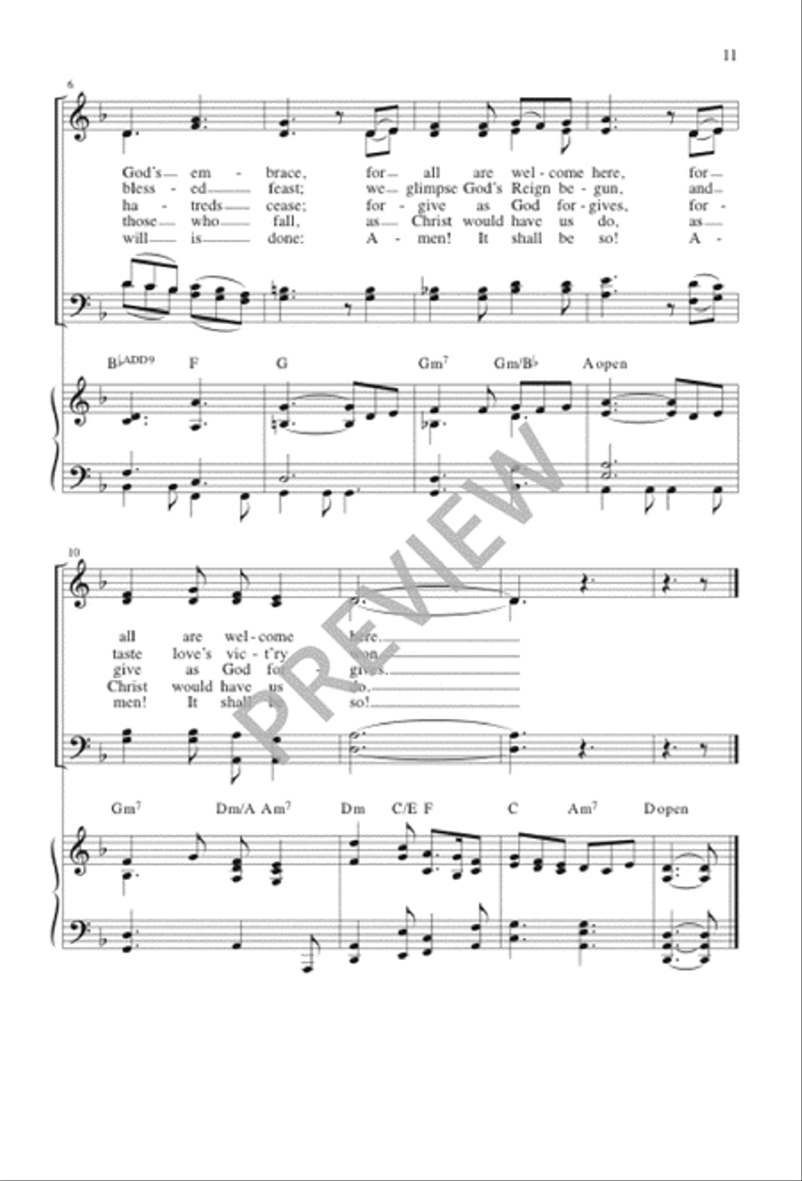 Pilgrims and Companions Pilgrims and Companions 4-Part scores gallery preview page 12