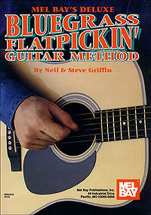 Book cover for Deluxe Bluegrass Flatpickin' Guitar Method