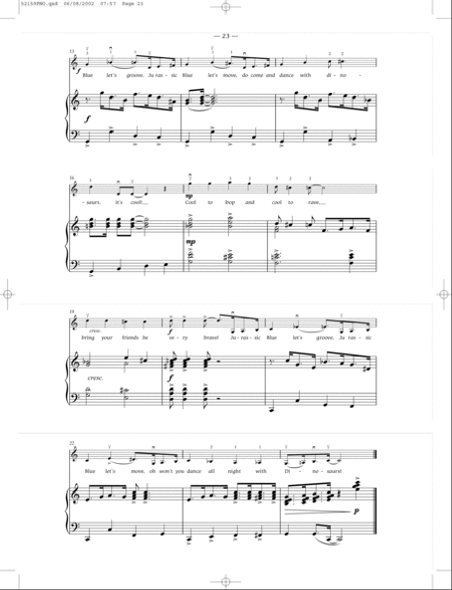 Jurassic Blue for Violin