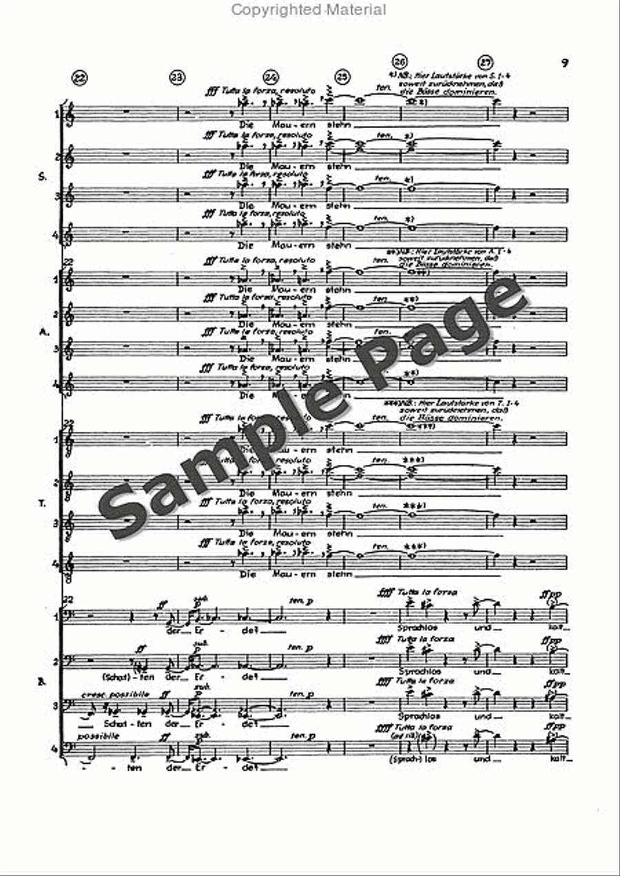 3 Phantasien 4-Part scores gallery preview page 10