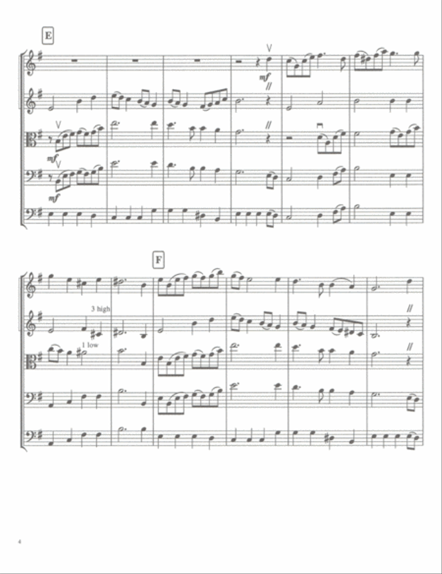 VOLO LIBERO String Orchestra scores gallery preview page 5